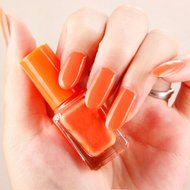 Spritech(TM) 2Pcs Water-based Nail Polish Lacquer Glitter Gradient Set Free Nail Art Decoration Deep Red N3