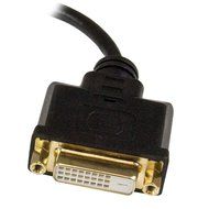 StarTech.com 8in Micro HDMI to DVI-D Adapter M/F - 8in Micro HDMI to DVI Cable - Connect a Micro HDMI phone or... N3