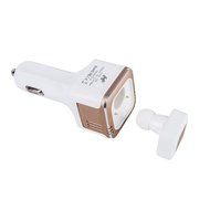 ATD Mini Car Oxygen Bar Anion Air Purification Humidifier Dual USB With Wireless Bluetooth Hands-free Stereo Earphone...