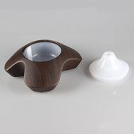 BEW Aromatherapy Diffuser,Wood Grain Cool Mist Ultrasonic Humidifier for Office Home Bedroom Living Room Study...