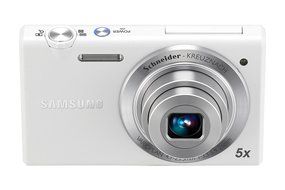 Samsung Multiview MV800 16.1MP Digital Camera with 5x Optical Zoom White N4