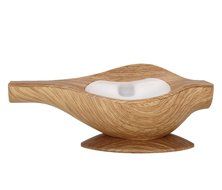 BEW Aromatherapy Diffuser,Wood Grain Cool Mist Ultrasonic Humidifier for Office Home Bedroom Living Room Study... N4