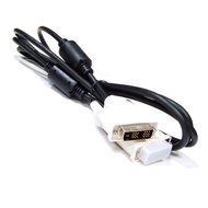 WOVTE DVI to DVI Single Link 18+1 Pin Digital Video Monitor Cable 6ft White Pack of 2 N7