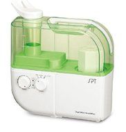 SPT-SU-4010G Dual Mist Humidifier with ION Exchange Filter(Green)