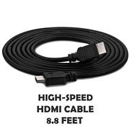 Perlegear HDMI Cable (8.8 Feet) - High-Speed Supports Ethernet, 3D, 4K and Audio Return N5