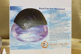 Royal Line Pro (R) Deluxe Illuminated Air Purifier Humidifier Revitalizer Cleaner Fragrance Dispenser Aroma Therapy...