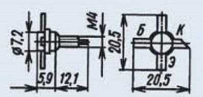Transistors silicon KT610A (2T610A) USSR 1 pcs N2