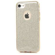 iPhone 7 Case (4.7 inch) - 3 in 1 High Protection Shockproof Soft TPU Rubber Outer Case + Shiny Sparkling PVC... N17