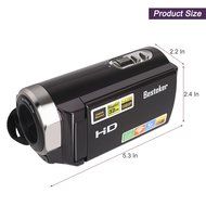 Camera Camcorders, Besteker Portable 1080P 24MP 16X Digital Zoom Video Camcorder with 2.7" LCD and 270 Degree... N10