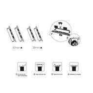 Evtech(tm) for Apple watch (38mm), iWatch Watchband Connector Watch Strap Adapter Strap Connector Accessories