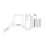 Sumnacon&reg; IR Repeater Infrared Remote Control Extender Repeater Hidden IR Repeater System (4 Emitters 1 Receiver) N10