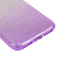 iPhone 7 Case (4.7 inch) - 3 in 1 High Protection Shockproof Soft TPU Rubber Outer Case + Shiny Sparkling PVC... N27