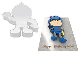 Mike The Knight Shaped Cake Pan Birthday Novelty Baking Cartoon Themed Cake Tin N2