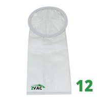 12 Hoover Y Bags by ZVac, Premium Vacuum Bags For Upright Windtunnel Vacuum Cleaners (12, HVR YZ) N48