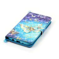 LG K7 Case,LG Tribute 5 Case,Yaheeda [3D Colored Drawing] [Flip Fit] Premium PU Leather Card-Slots Cash-Slots... N3