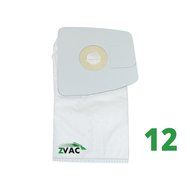 12 Hoover Y Bags by ZVac, Premium Vacuum Bags For Upright Windtunnel Vacuum Cleaners (12, HVR YZ) N50