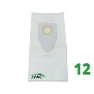 12 Hoover Y Bags by ZVac, Premium Vacuum Bags For Upright Windtunnel Vacuum Cleaners (12, HVR YZ) N53