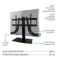 AVX Audio Universal Soundbar Bracket - part # 104-1550 N3