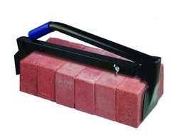 Bon 11-306 Square Tube Brick Tongs with Rubber Grip