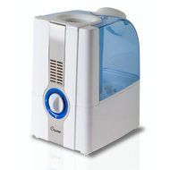 Crane Warm Mist Humidifer, White, 1 Gallon