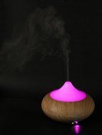 Cool Mist Humidifier Filter Free, Essential Oil Diffuser, Aromatherapy by SilverCrest, Whisper Quiet, 7 LED Colors... N3