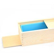 Peicees 1pcs Silicone Loaf Soap Making Molds with Rose Pattern + Wood Box with Double Cover for Homemade Soap... N3