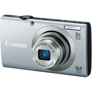 Canon PowerShot A2300 16.0 MP Digital Camera with 5x Optical Zoom (Silver) N13
