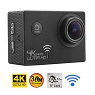2.0&#039;&#039; LCD 4K Ultra WiFi Action Sports Camera 1080P HD 16MP 170 Degree Wide Angle Lens Waterproof Recorder Cam N3
