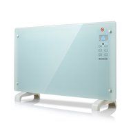 Homeleader Electric Panel Heater GH-15F, Crystal Glass Flat Convector Heater with LED Screen and Remote Control...