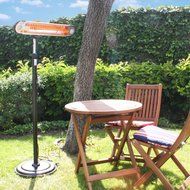 Lava Heat Commercial Portable Electric Heater For INDOOR and OUTDOOR Use, Remote Control Included