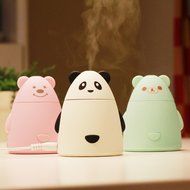 Topbeu Mini Bear Ultrasonic USB Powered Humidifier for Office Single Room (Green) N3