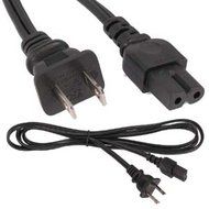 InstallerParts 6Ft 2 Prong Polarized Power Cord NIMA1-15 to C7 18/2 -- Compatible with Popular Cable Modems /...