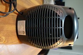 Intertek 1500 Watt Ceramic Electric Portable Heater (Black) N6