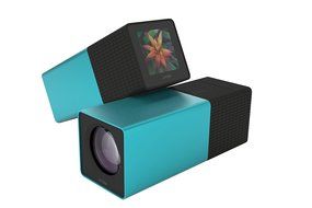 Lytro Light Field Camera, 8GB, Electric Blue N7