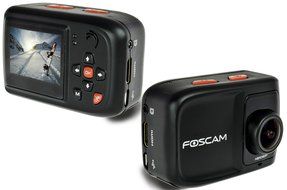 Foscam AC1080 Action Camera - HD 1080P, 12MP 3x Rapidshot, 170&deg; Viewing Angle, 1.5&quot; LCD Viewscreen, Built-in Mic... N2