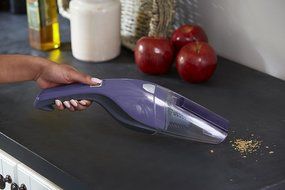 Dirt Devil BD30010PL Quick Flip 8 V Handheld Vacuum Cleaner Lithium Cordless Purple Hand Vacuum N6