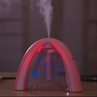 Ultrasonic Cool Mist Humidifier,ANHAO Rainbow Message Board Humidifier,USB Humidifier Air Purifier With LED Night... N2