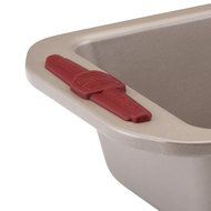 Paula Deen Signature Nonstick Bakeware with Red Grips 9-Inch-by-5-Inch Loaf Pan