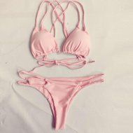 HOT Sale!Canserin Women Sexy Brazilian Push Up Padded Bikini Set N5