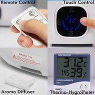 InnoBeta Fountain 3.0 Liter Ultrasonic Cool Mist Humidifier, Aroma Diffuser - Quiet, Auto Shut-off, Long Lasting...