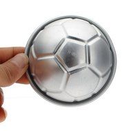3.2 Inch 3D Football Aluminum DIY Birthday Cake Baking Jello Pan Mould