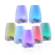 BTUP Essential Oil Diffuser For Ultrasonic Air Humidifier With Adjustable Mist Mode And 7 Color Lights Change...