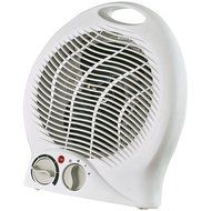 Optimus H-1322 Portable 2-speed Fan Heater with Thermostat, New, 3 Heat Settings (750 and 1500 Watts) 5 Position...