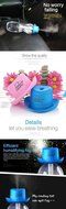 BESTBY Mini cowboy hat humidifier creative cowboy hat gift office moisturizing portable humidifier for Home/office...