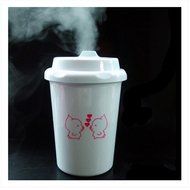 Mini Coffee Cup Mist Humidifier USB powered USB Air Mist Humidifier for Bedrooms, Living Rooms,Car,Home and Office