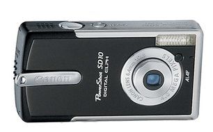 Canon Powershot SD10 4MP Digital Camera (Silver) N3