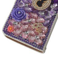 LG V10 Case Yaheeda [Stand Feature] Bling Sparkle Crystal Wallet Case [Diamond Jewel] Premium [Bling Luxury] PU... N5