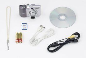 Canon Powershot A1000IS 10MP Digital Camera with 4x Optical Image Stabilized Zoom (Purple) N2