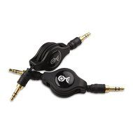 Cable Matters 2-Pack, Gold Plated 3.5mm Stereo Audio Cable in Black 3 Feet N9