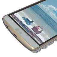 Spritech(TM) Bling Phone Case For LG K7/LG Tribute 5,3D Handmade Silver Crystal Flower Pendant Accessary Design...